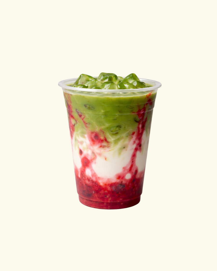 BERRIES ICED MATCHA LATTE "SIGNATURE"