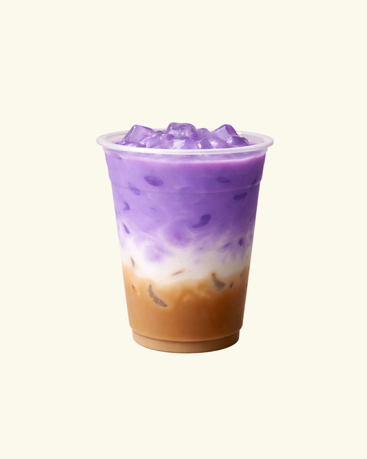 ICED COFFEE LATTE + UBE